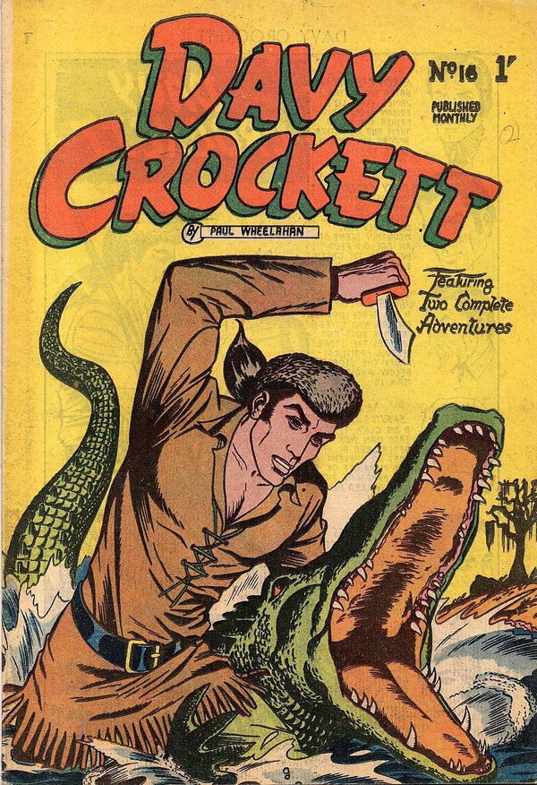 Davy Crockett (Youngs, 1956 series) #16 ([April 1957])