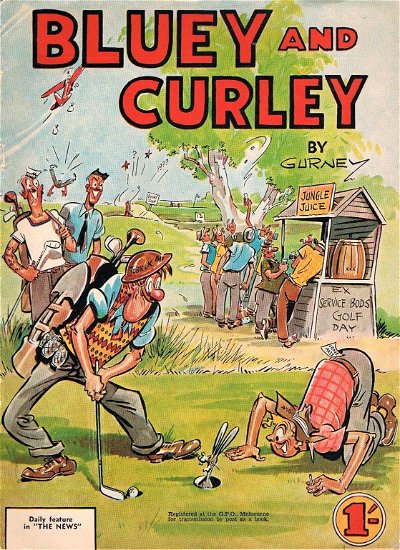 Bluey and Curley Annual [News] (Sun, 1951? series)  (1954)