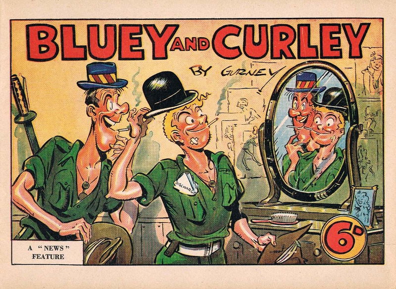 Bluey and Curley [News] ("Truth" and "Sportsman", 1942? series) #1947 ([1946?])