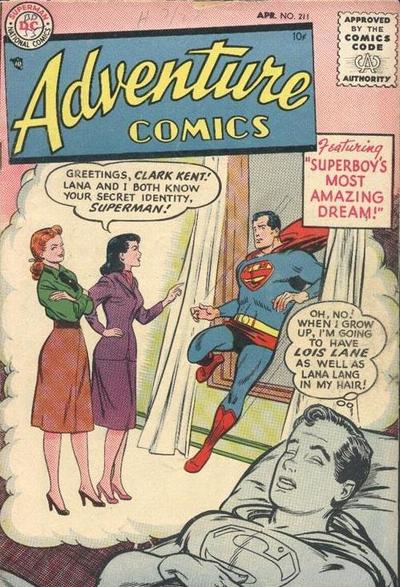 Adventure Comics  #211 (April 1955)