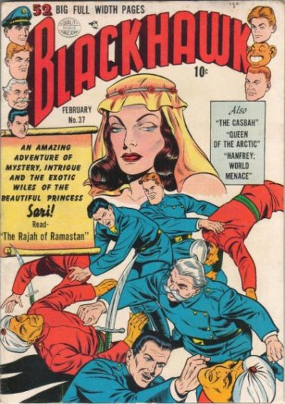Blackhawk (Quality, 1944 series) #37 (February 1951)