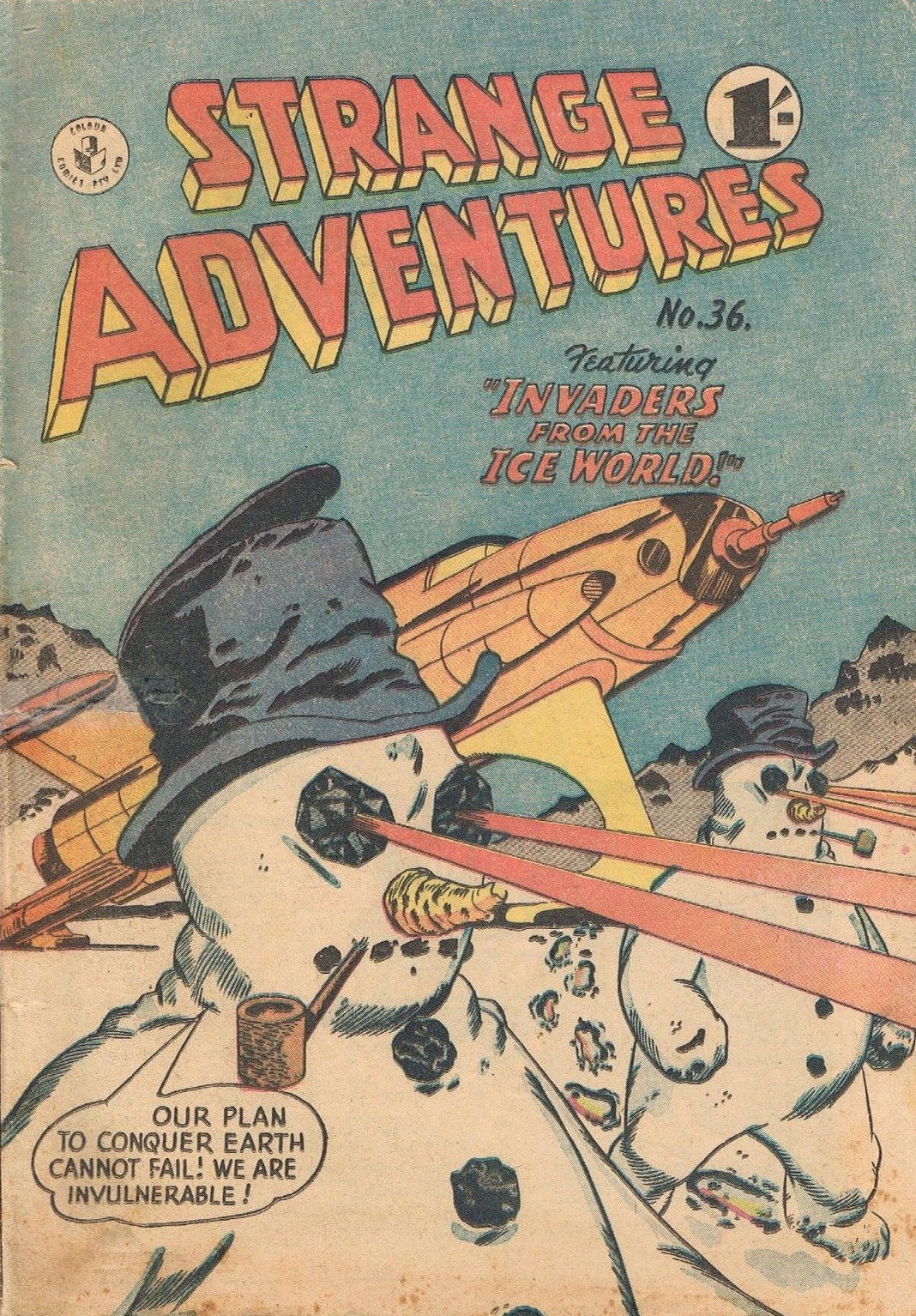 Strange Adventures (Colour Comics, 1954 series) #36 ([September 1957])