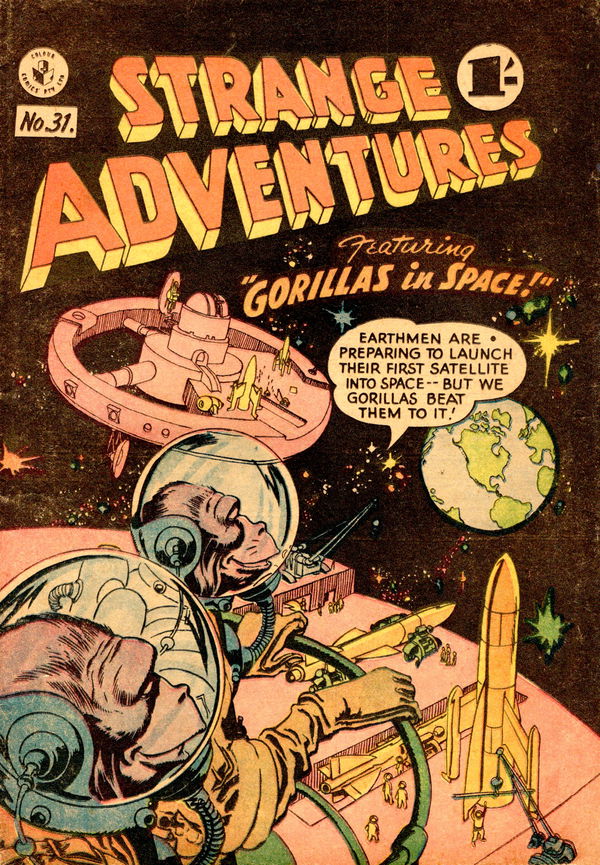 Strange Adventures (Colour Comics, 1954 series) #31 ([March 1957])