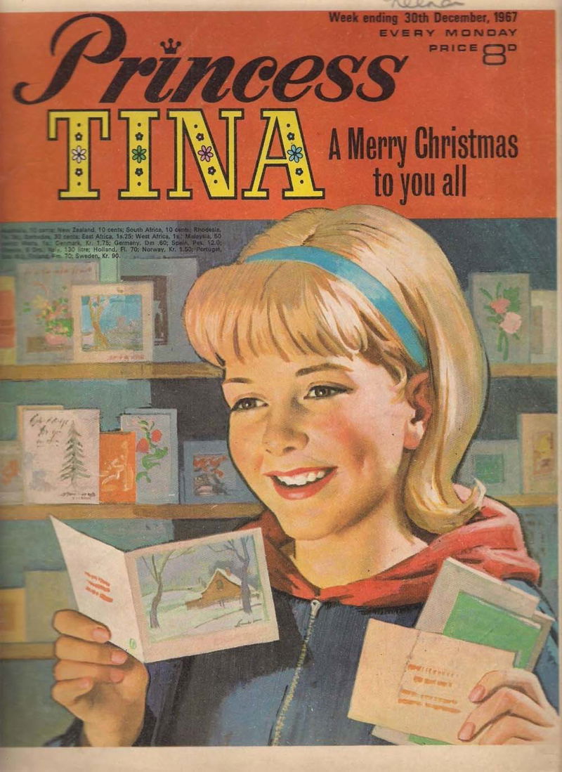 Princess Tina (Fleetway, 1968? series) 30 December 1967 (30 December 1967)