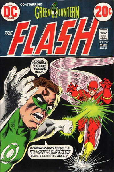 The Flash (DC, 1959 series) #222 (July-August 1973)