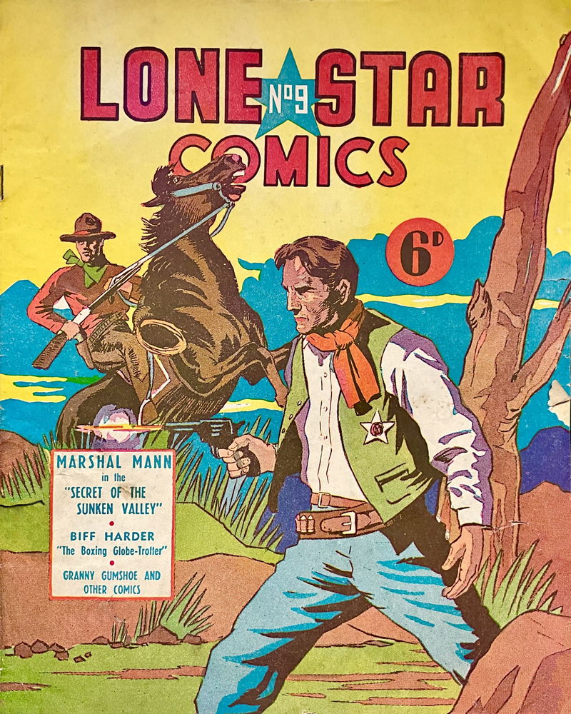 Lone Star Comics (Young's, 1949? series) #9 ([August 1950?])