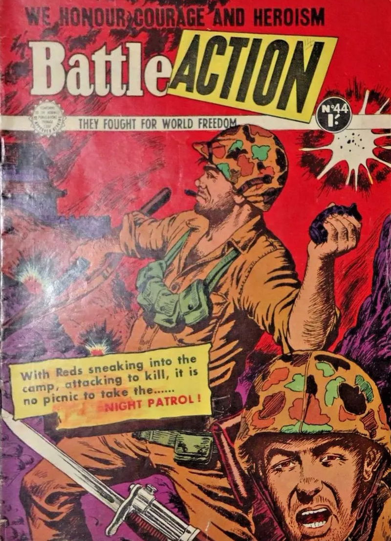 Battle Action (Horwitz, 1954 series) #44 ([March 1958?])