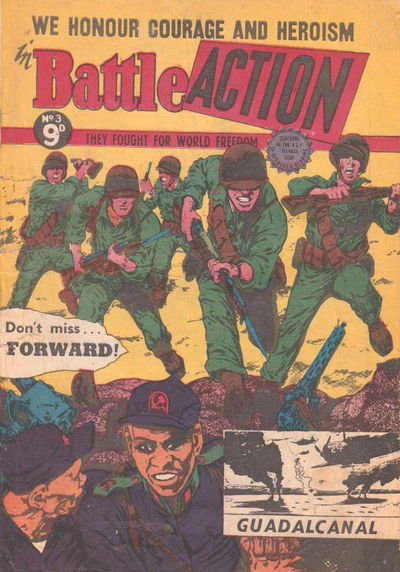 Battle Action (Transport, 1954 series) #3 [1954?]