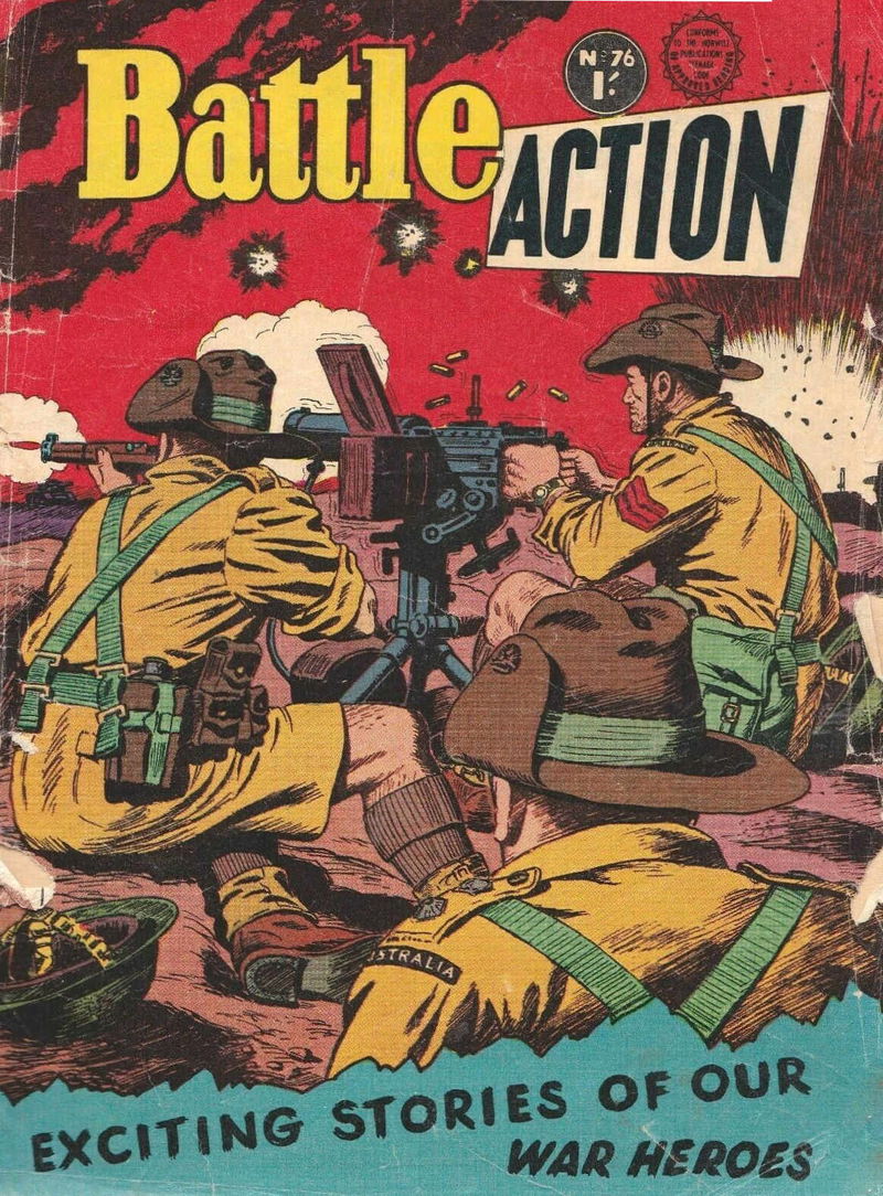 Battle Action (Horwitz, 1954 series) #76 ([May 1962])