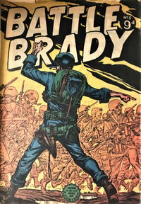 Battle Brady (Horwitz, 1955 series) #3 June 1955