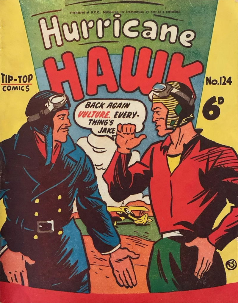 Hurricane Hawk (Southdown Press, 1947 series) #124 ([November 1949?])