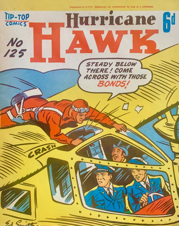 Hurricane Hawk (Southdown Press, 1947 series) #125 ([December 1949?])