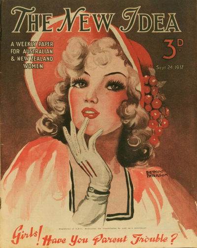 The New Idea (Fitchett, 1928 series)  24 September 1937