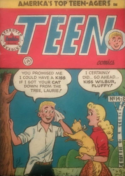 Teen Comics (HJ Edwards, 1952 series) #14 ([July 1953?])