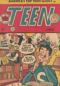 Teen Comics (HJ Edwards, 1952 series)  #25 (June 1954)