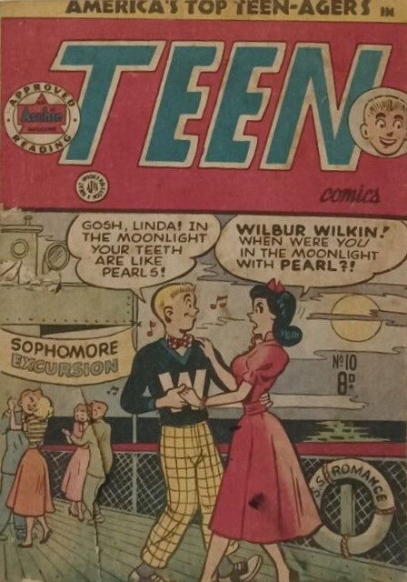 Teen Comics (HJ Edwards, 1952 series) #10 ([March 1953?])