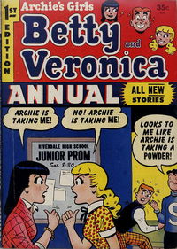 Archie's Girls, Betty and Veronica Annual (Archie, 1953 series) #1 (1953)