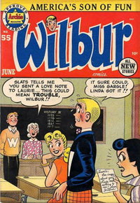 Wilbur Comics (Archie, 1944 series)  #55 (June 1954)