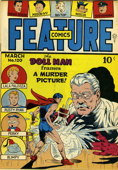 Feature Comics (Quality, 1939 series) #120 March 1948