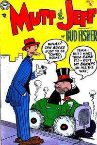 Mutt & Jeff (DC, 1939 series)  #76 (January 1955)