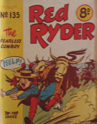 Red Ryder the Fearless Cowboy (Southdown Press, 1945 series) #135 ([July 1952?])