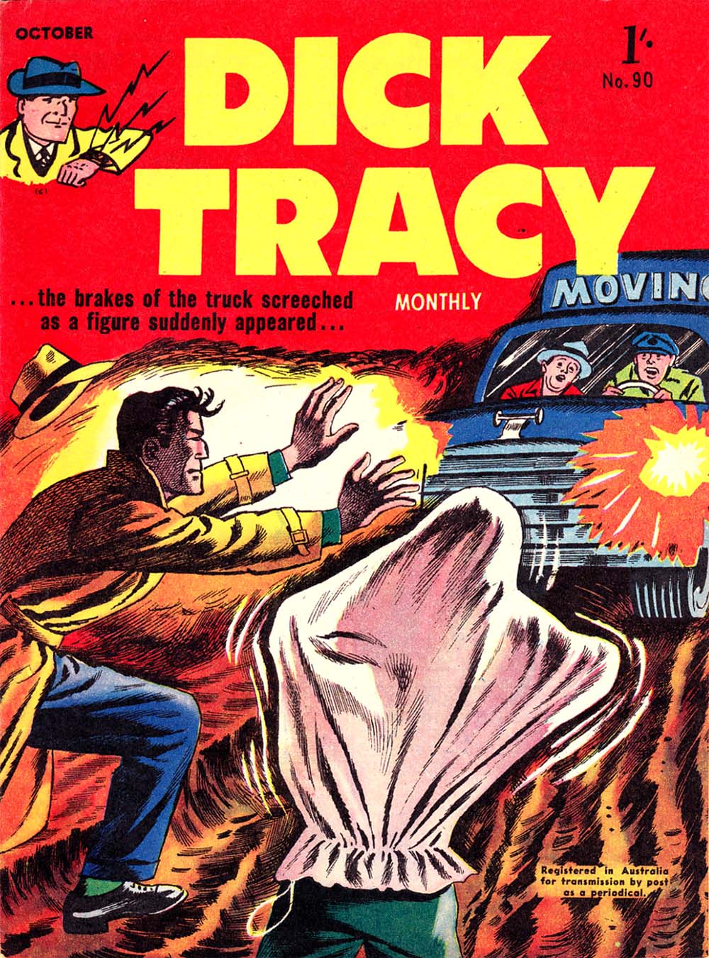 Dick Tracy Monthly (Illustrated, 1952 series) #90 (October 1957)