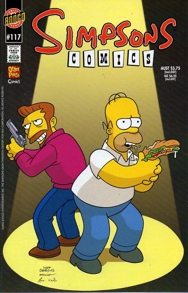 Simpsons Comics (Otter Press, 1998? series) #117 (2006)