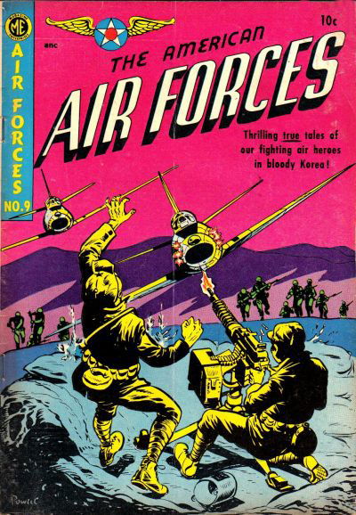 The American Air Forces (Magazine Enterprises, 1951? series) #9 [A-1 #69] ( 1952) ( 1952)