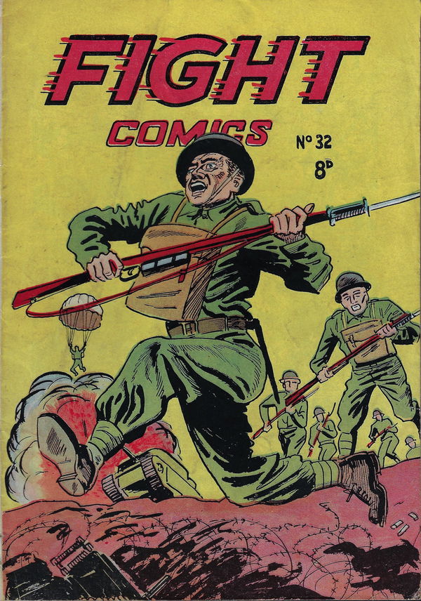 Fight Comics (HJ Edwards, 1951? series) #32 ([December 1953?])