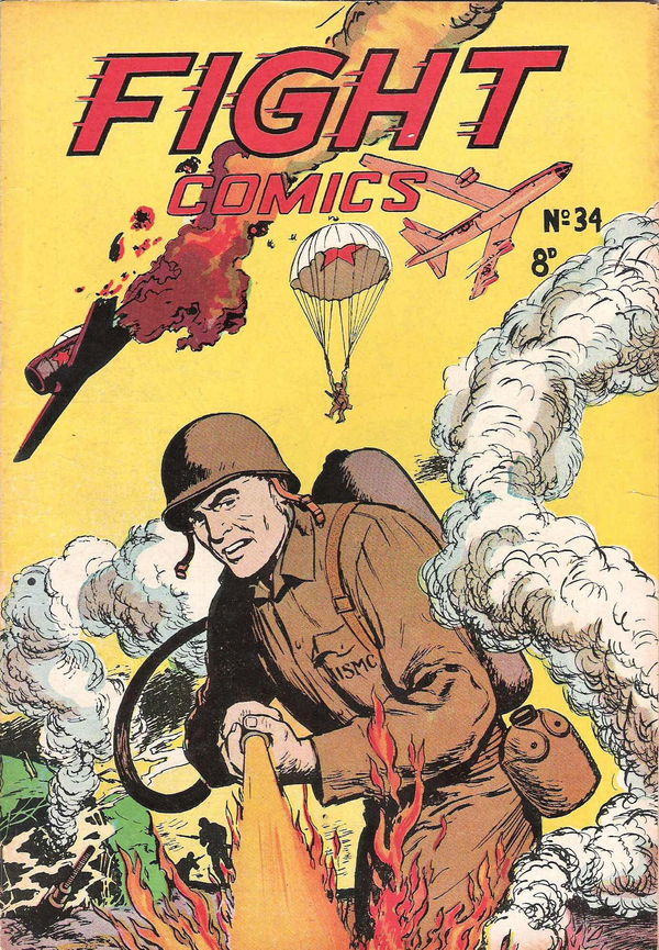 Fight Comics (HJ Edwards, 1951? series) #34 ([February 1954?])