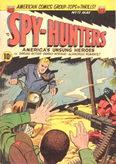 Spy-Hunters  #17 (April-May 1952)