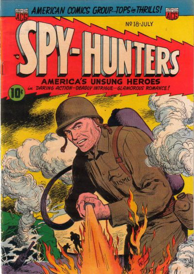 Spy-Hunters (ACG, 1949 series) #18 June-July 1952