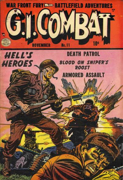 G.I. Combat (Quality, 1952 series) #11 (November 1953)