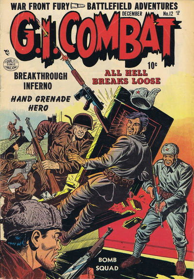 G.I. Combat (Quality, 1952 series) #12 (December 1953)