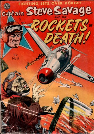 Captain Steve Savage  #5 (June 1952)