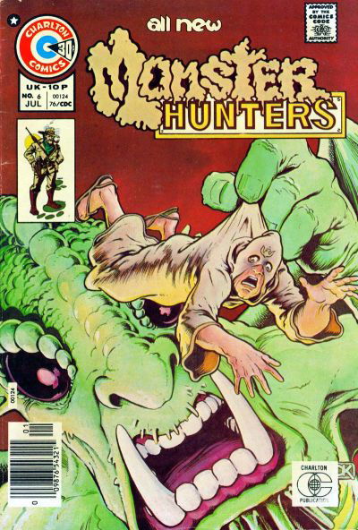 Monster Hunters (Charlton, 1975 series) #6 July 1976