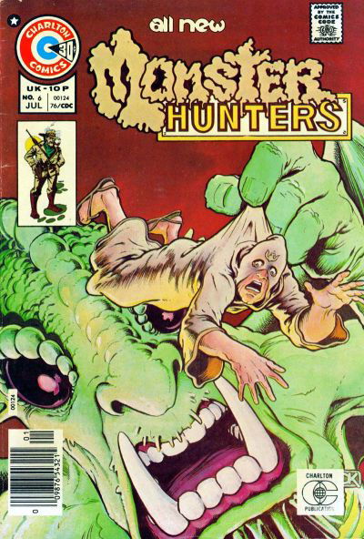 Monster Hunters (Charlton, 1975 series)  #6 (July 1976)