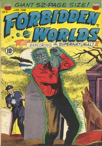 Forbidden Worlds  #4 (January 1952)