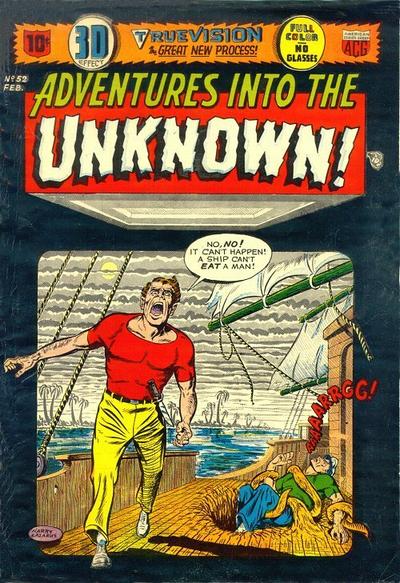 Adventures into the Unknown  #52 (February 1954)