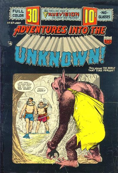 Adventures into the Unknown  #57 (July 1954)