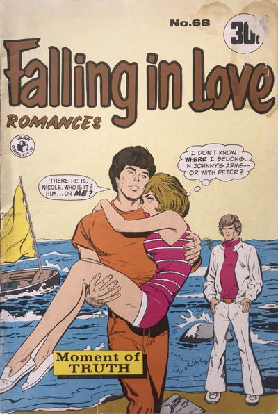 Falling in Love Romances (Colour Comics, 1958 series) #68 [December 1971?]