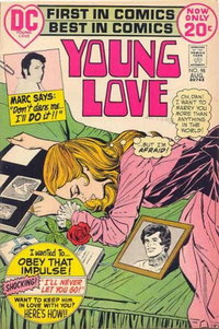 Young Love (DC, 1963 series)  #98 (August 1972) — I'll Never Let You Go!
