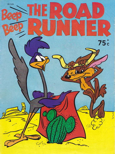 Beep Beep the Road Runner (Rosnock, 1985 series)  #R1549 (1985)