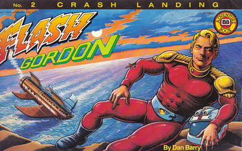 Flash Gordon (Budget Books, 1987 series) #2 [424080-2] (1988) ([1988?]) —Crash Landing