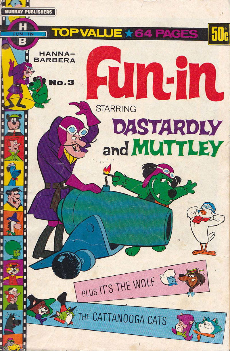 Hanna-Barbera Fun-In Starring Dastardly and Muttley in their Flying Machines (Murray, 1978? series) #3 ([1978?])