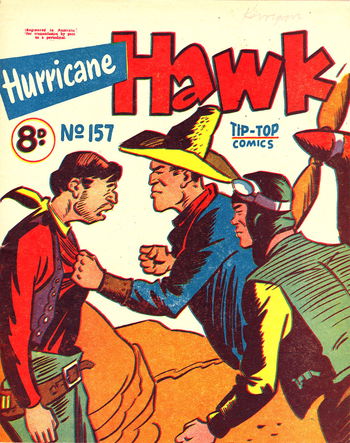 Hurricane Hawk (Southdown Press, 1947 series) #157 ([September 1951?]) — Adventures of Hurricane Hawk