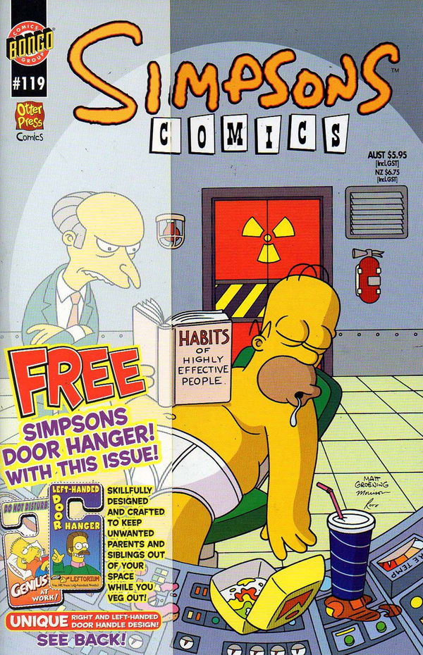 Simpsons Comics (Otter Press, 1998? series) #119 (2006)