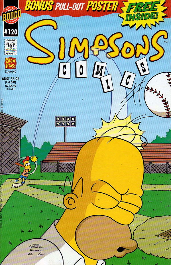 Simpsons Comics (Otter Press, 1998? series) #120 (2006)