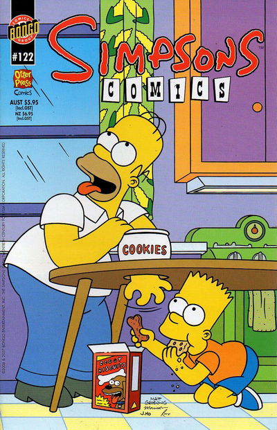 Simpsons Comics (Otter Press, 1998? series) #122 2007