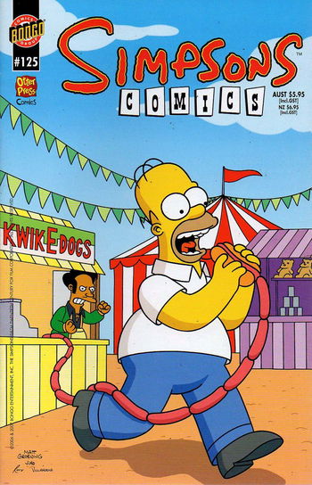 Simpsons Comics (Otter Press, 1998? series) #125 (2007)